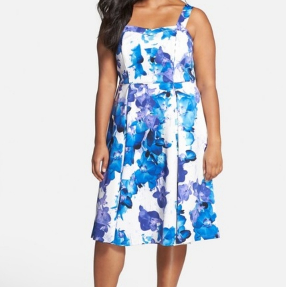 Adrianna Papell Floral print sundress